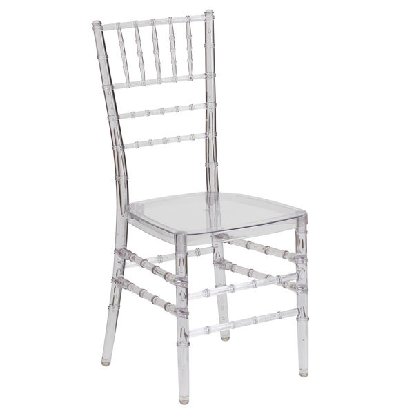 Crystal chiavari chairs